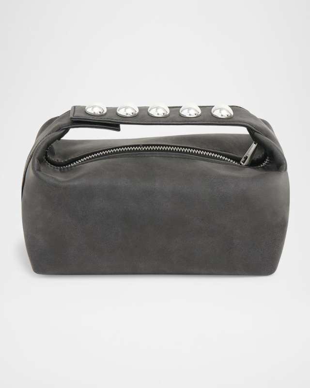 Marfa Sans Faux Leather Pochette Top-Handle Bag